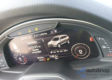 2018 Audi Q7 3.0T Premium из США, поврежденный, VIN WA1LAAF72JD052240